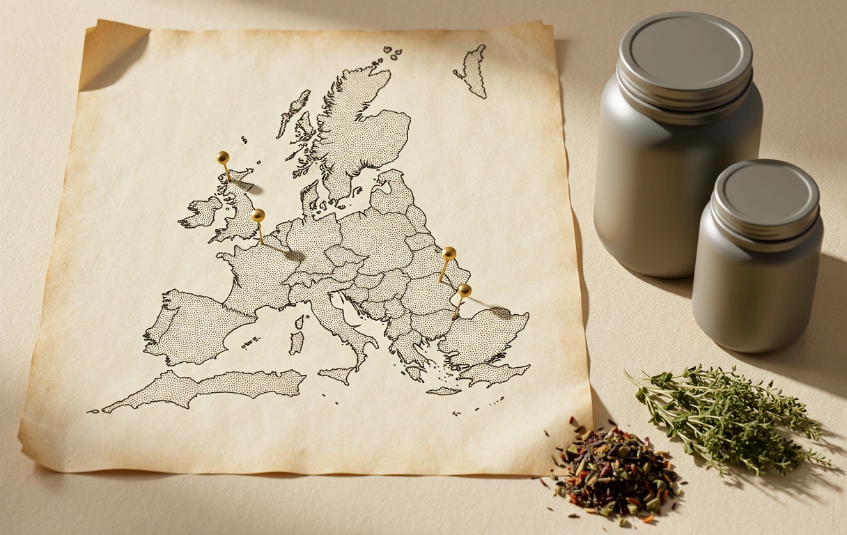 Ingredient Origin Map