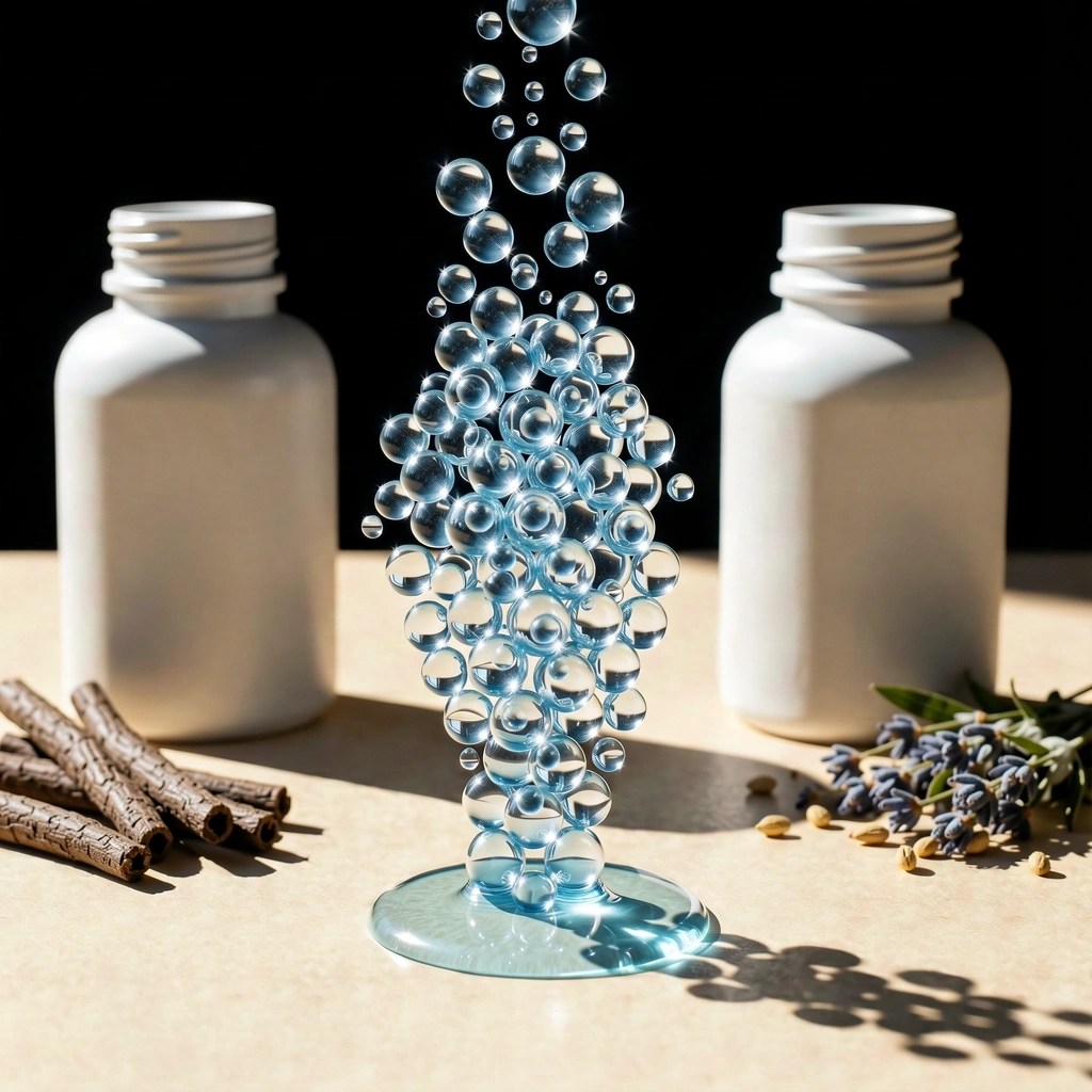 Hyaluronic molecule macro structure